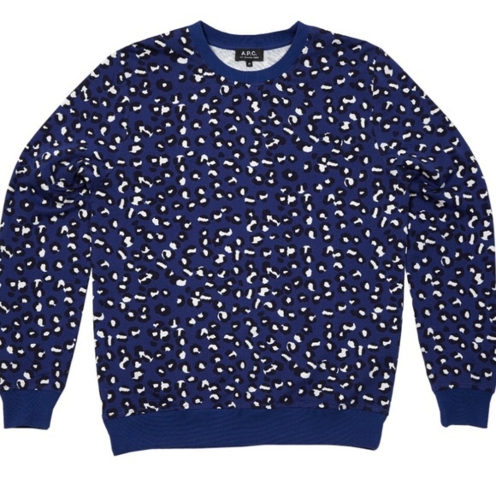 APC Leopard Print Sweatshirt
